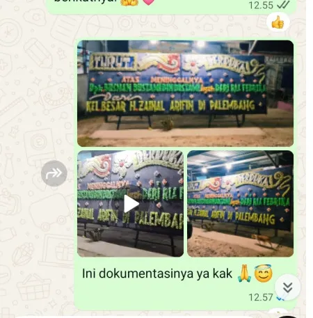 Pengiriman Papan Bunga Duka Bantargebang