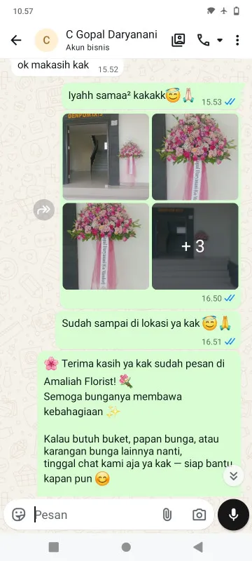Pengiriman Karangan Bunga Bantargebang