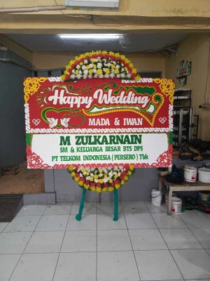 Papan Bunga di Bantargebang