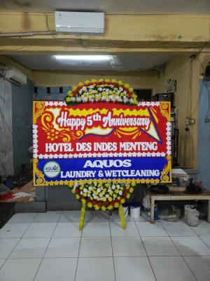 Papan Bunga di Bantargebang