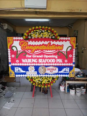 Papan Bunga di Bantargebang